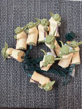 Yoda Star Wars Holiday Lights